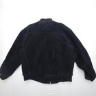 Vintage Boeing Suede Leather Flight Bomber Jacket Mens 2xl Black Aviator Pilot