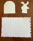 Rare Dutch Bros Winter Wonderland Windmill Postcard And Stickers  