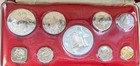 1975 Commonwealth Of The Bahamas Silver Proof 9-coin Set Franklin Mint Box   Coa