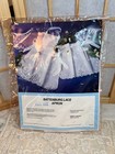 Vintage Battenburg Lace Apron New Unopened Never Used Full Size Apron
