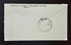 Fiji Cover Qeii Postmark Ba With Double Rings  suva 3d Bank Of New South Wales
