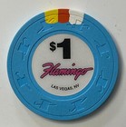 Flamingo Hotel Las Vegas Nevada  1 Casino Chip