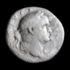 Vespasian Ar Denarius 71 Ad Rome Simpulum Ancient Roman Silver Coin