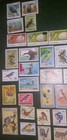 Postage Stamp Lot Birds 32 Stamps Mint used