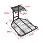 Universal Hang On Tree Stand Platform 26x32  W  1 Person Seat For Deer Hunting