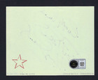 Engelbert Humperdinck Signed Album Page Beckett Authenticated British Singer