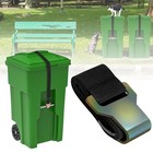 Yydsdota  Trash Can Lid Lock For Raccoons  Bear Proof Garbage Can Black-1 Pack