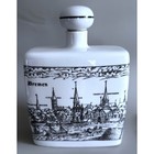 Bremen Porcelain Decanter   Boxed Trinket Dish Plate Set Of 6     Vintage Germany