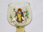 German Roemer Munchen Wine Glass Goblet Amber Greetings From Munich  25 L 7 5 