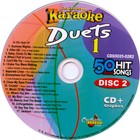 Karaoke Cd g 3 Disc Set Chartbuster 5025 Duets Vol-1  In Case With Song List