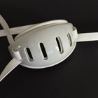 Riddell Large Hard Cup High Mount Football Helmet Chinstrap White Nfl Unbranded