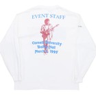 Vintage 1995 Buddy Guy Cornell University Long Sleeve Staff Concert Shirt