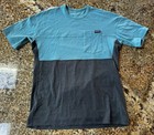 Giro Ride Jersey Mtb Cycling Shirt Short Sleeve Mens Small Lt Blue And Gray