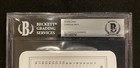 Cam Cameron Smith Signed Angc Augusta National Golf Club Scorecard Beckett Slab
