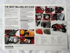1985 Honda Atc 200es Super Red Genuine Australian Sales Brochure Nos