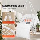 Hammock Chair Macram   Swinging Hanging Chair With Cushion Indoor   Outdoor