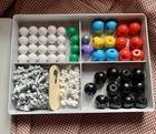 Science Chemistry Use Learning Molymod Organic Student Set 53 Atoms   64 Links 