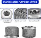 2 Pack 181072 Pump Inlet Strainer Screen Filter For Graco Airless Paint
