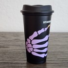 Starbucks Halloween Skeleton Hand 2025 16 Oz Reusable Hot Cup Europe Nwt
