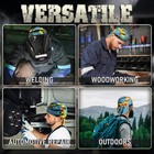 Bay Style Welding Cap 7-1 4   Heat-resistant Reversible Durable