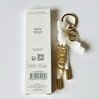 Dior J   adore Key Ring Gold Ribbon Keychain Gift W Box Authentic