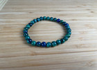 4mm-8mm Natural Gemstone Beaded Stretch Bracelet For Reiki Healing   Gifts