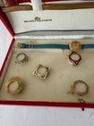 Bucherer Vintage Swiss Made Wind Up Watch W changeable Bezels  And Bands W box