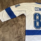 Erik Cernak Signed Tampa Bay Lightning Hockey Jersey  81 2x Sc Champs Inscr
