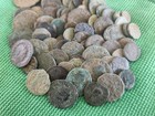 Lots Of 10 Ancient Uncleaned Roman Coins  Nice Variety Of Sizes  Good Quality