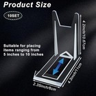 10 Packs Acrylic Clear Book Display Holder  Adjustable Angle Book 10 Acrylic