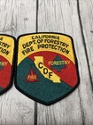 California Department Of Forestry Cdf Fire Set Of 2 Vintage