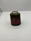 Antique Holstein Bell No 4 Blum Mfg Co Usa Farm Cow Gold Collinsville Il Usa 