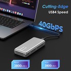40gbps 10gbps M 2 Nvme Ssd Enclosure Nvme Pcie Ssds Uasp Usb 3 1 Gen 2 Enclosure