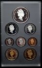 1997 Canada  925 Frosted Proof 8-coin Set - Hockey Victory - Elizabeth Ii