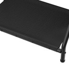 Hoobro Luggage Rack  Folding Suitcase Stand 100 Lb  27 X 15 3 X 22 bk04xl01