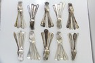 50x Dinner Forks Flatware Silverplate Lot Vintage Craft Reuse Repurpose