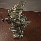Dragonliffe Arthamen Wizard Pewter Figurine With Dragon Fantasy Genre