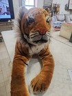 Melissa   Doug Giant Tiger Plush Stuffed Animal Lifelike Jungle Toy 6 Feet Long