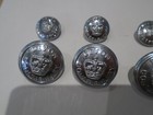 Obsolete Police Buttons  Devon Police   Constabulary  Full Set 