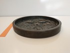 Japanese Antique Bronze Mirror Edo  1600-1868   4 1 2 Diameter    2 