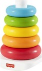 Fisher-price Rock-a-stack Ring Stacking Toy For Infants Made With Plant-based