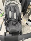 Graco Double Stroller  Gray black Cup Holder Folding Basket Infant Toddler