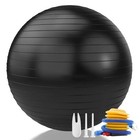 Yoga Pilates Ball Anti Slip Heavy Duty Gym Ball For Fitness Balance Core Workout