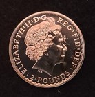 2012 Great Britain Britannia 2 Pounds Bu 1 Oz  999 Fine Silver Uk Coin Capsule