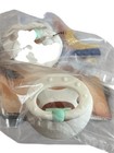 Gerber  2  The Original Nuk Orthodontic Pacifier White Sz 1 Vtg Nos Newborn