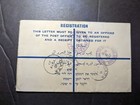 1937 Registered Letter Palestine Airmail Cover Gaza To Jacksonville Fl Usa