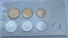 National Bank Of Yugoslavia 7 Coin Set 1953 - 1955 Federal Peoples Republic Unc