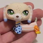 Lps Hand Painted Custom Dacshound Stuffed Animal Themed Littlest Pet Shop Ooak