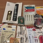 Vintage Large Sewing Needles Lot Singer Milwards Dritz Machine Hand Repair