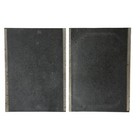 Buck Stove Replacement 6 5 x9  Cast Iron Wood Burner Insert Plate Lot Of 2